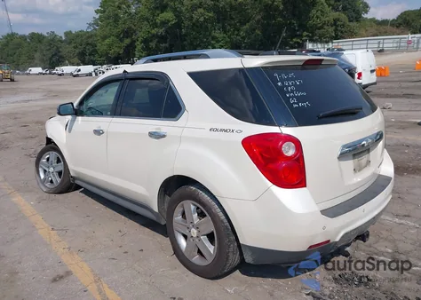 2015 Chevrolet Equinox Ltz из США, поврежденный, VIN 1GNALDEK9FZ116600